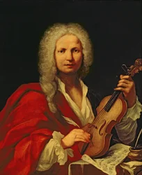 Portræt af Antonio Vivaldi